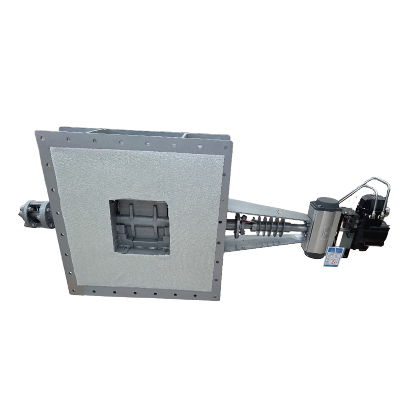 气动方形高温阀1