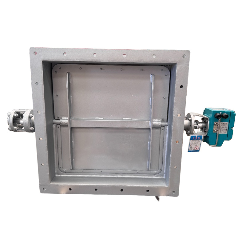 电动开关方型蝶阀